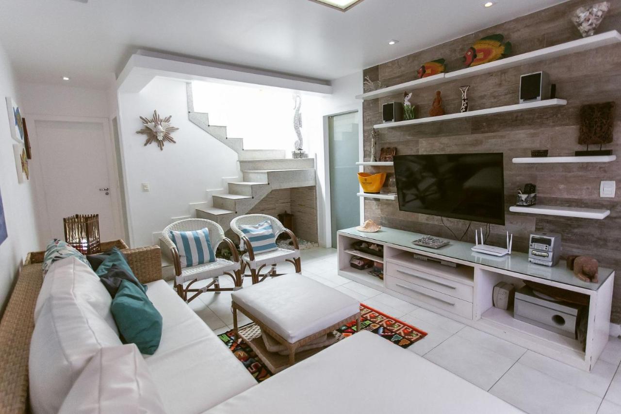 Linda E Bem Decorada Casa Até 12 Pessoas - Geribá 350 M Da Сasa de vacaciones *